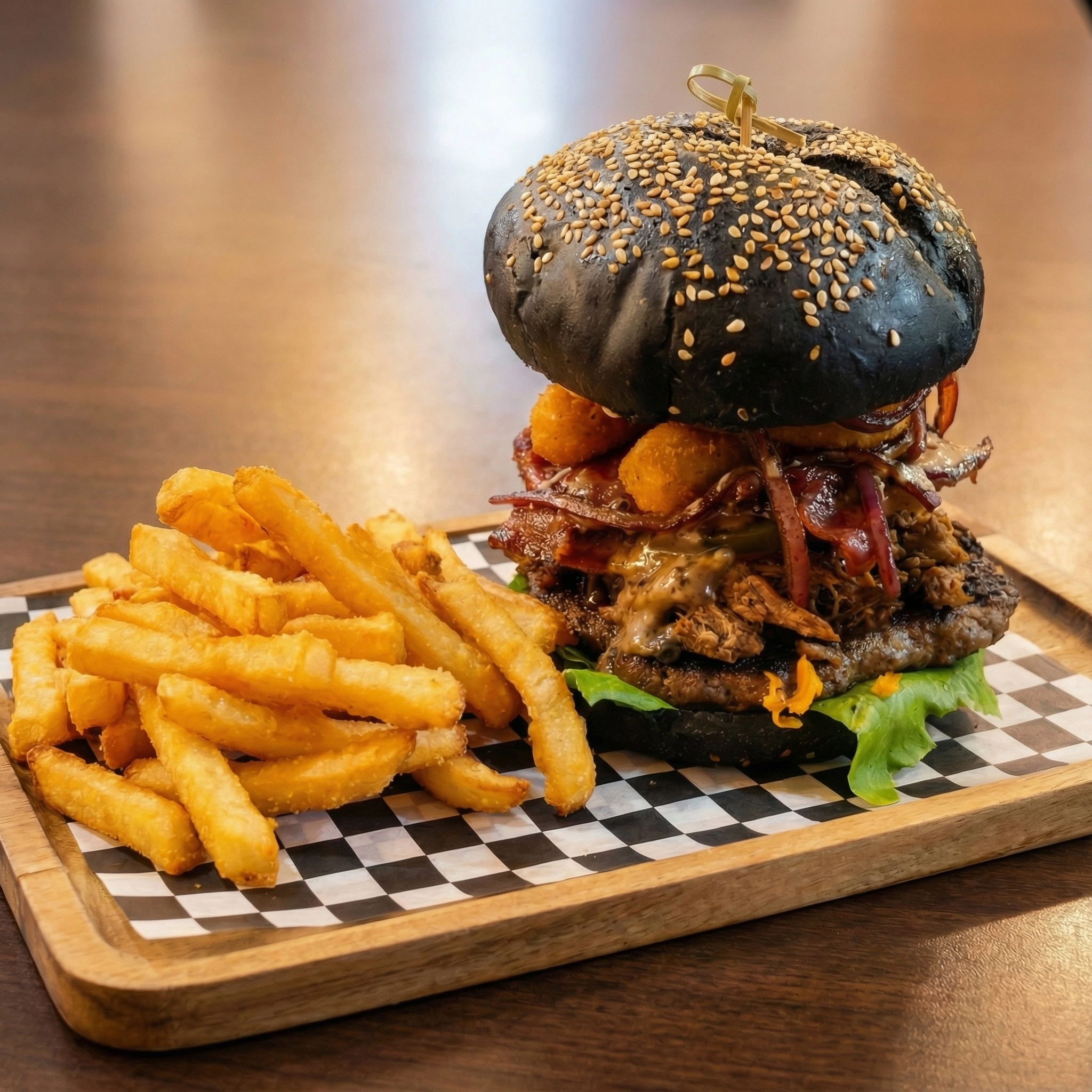 The Grill Station Masterpiece burger - Best burger in Saskatoon